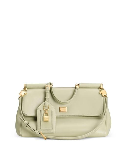 Dolce & Gabbana Natural Pochette À Breloque Cadenas