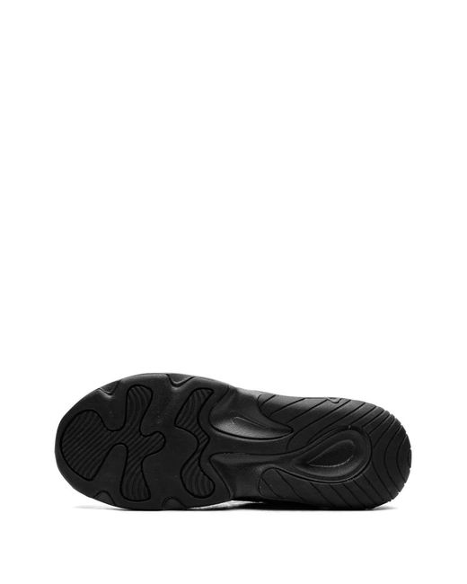 Nike Black Mesh Suede Lace-Up Sneakers