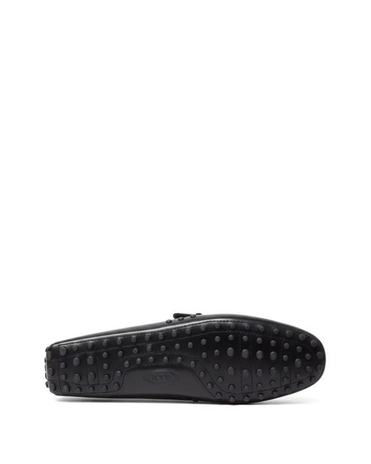 Tod's Black Studded Loafers for men
