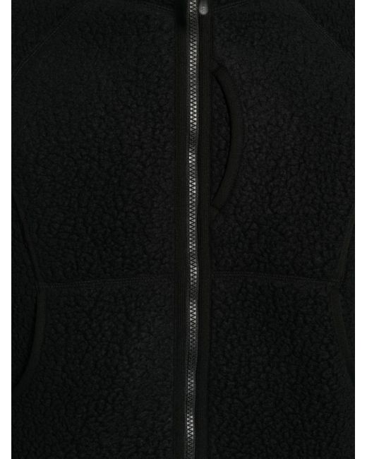 Snow Peak Black Boa Fleece Jacket for men