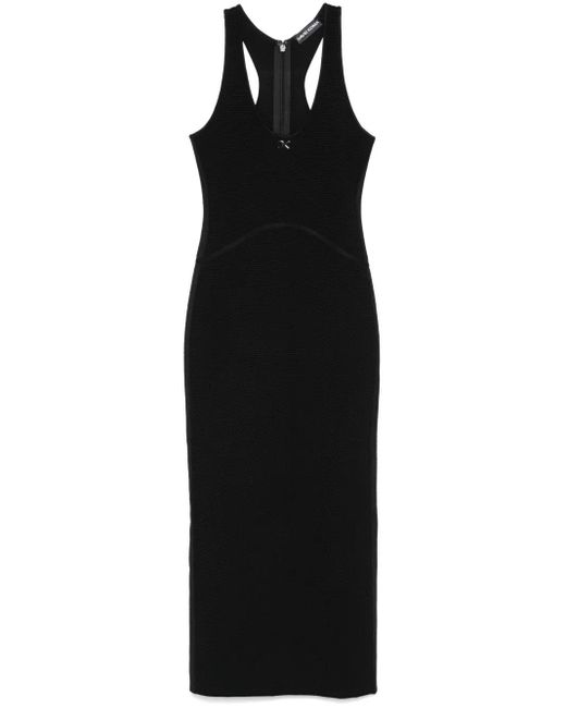 David Koma Dkロゴ ニットマキシドレス Black