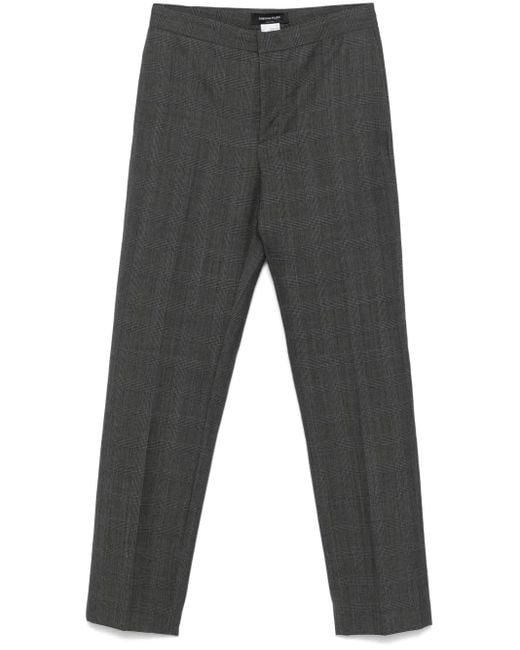 Fabiana Filippi Gray Prince Of Wales-Check Trousers