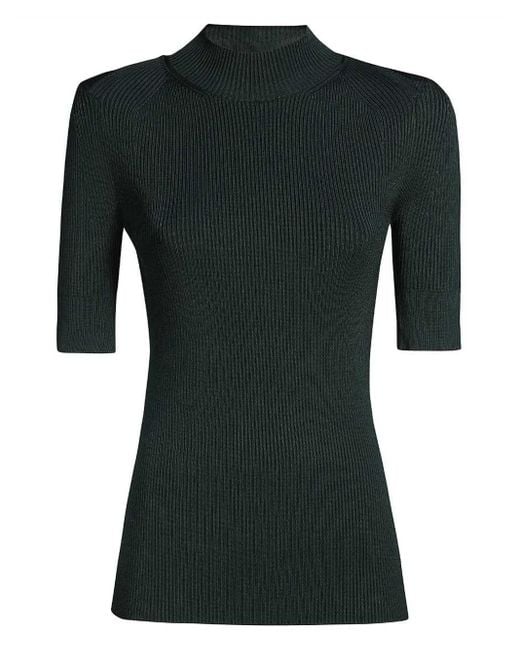 Stella McCartney Green Stretch Knitted Top