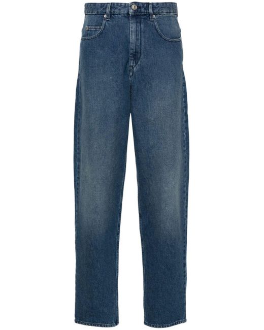 Isabel Marant Blue Corsy Wide-Leg-Jeans