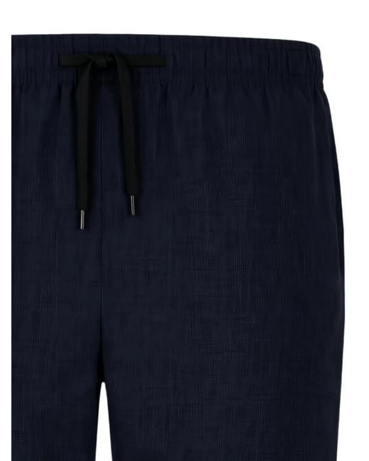 Cellar Door Blue Drawstring Track Pants for men
