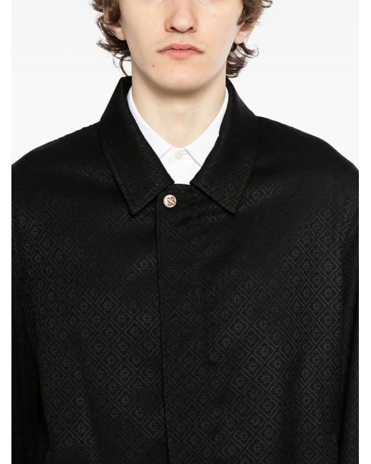 Chaqueta Con Monograma Casablanca de hombre de color Black