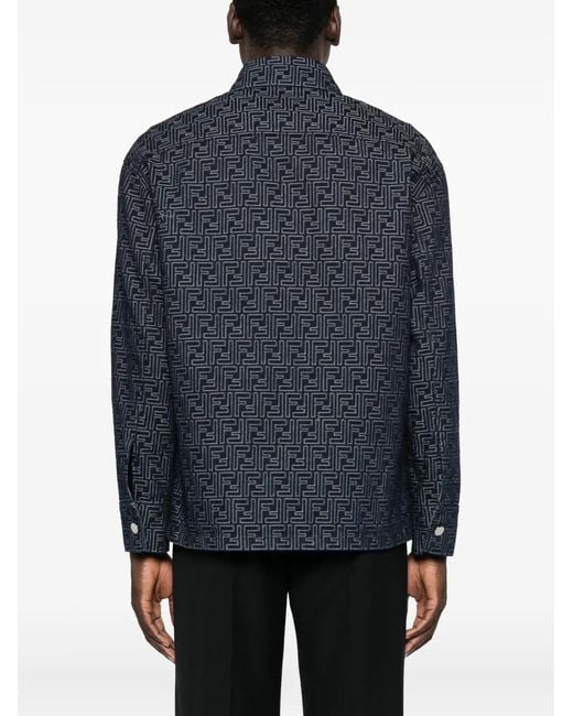 Fendi Jack in het Blue voor heren