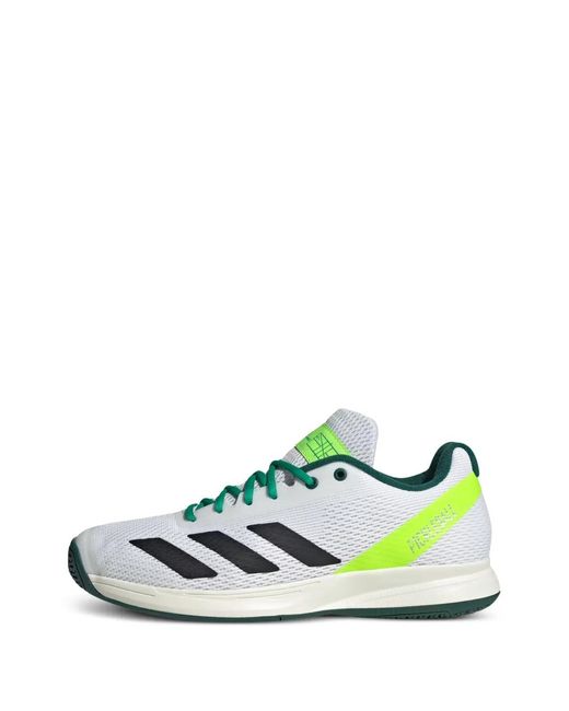 Adidas Green Courtflash Pickleball Sneakers for men