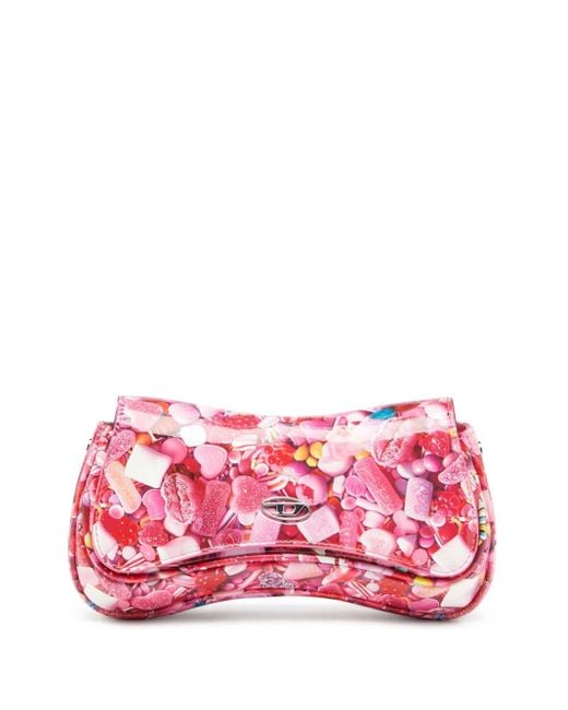 DIESEL Pink Shoulder Bag Play
