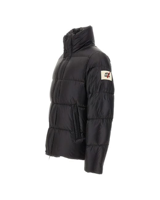 AFTER LABEL Black Chamonix Quilted Jacket for men