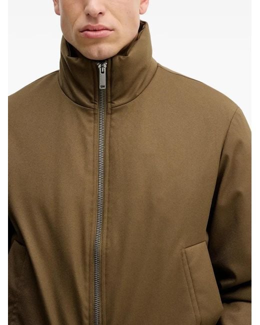 Sisley Brown Zip Jacket for men