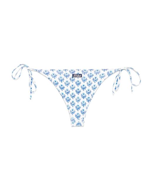 Mc2 Saint Barth Blue Marielle Bikini Bottom