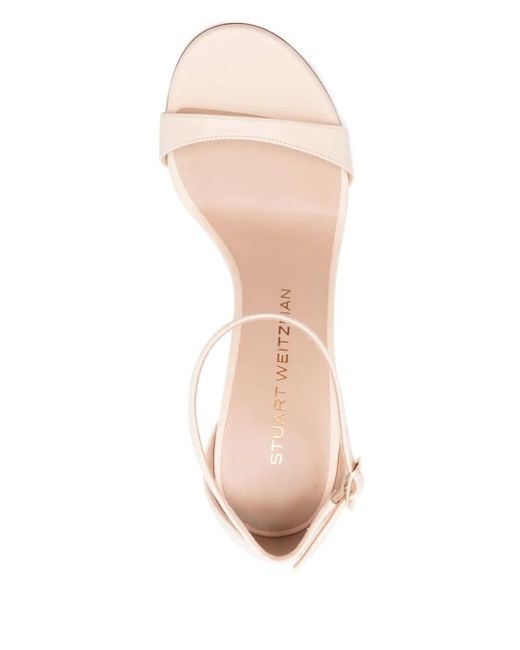 Stuart Weitzman Nudist 100mm サンダル White