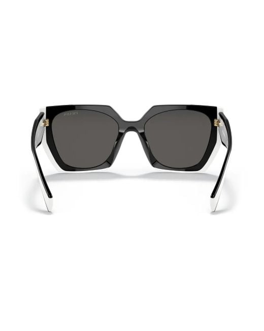 Prada Black Butterfly-Frame Sunglasses