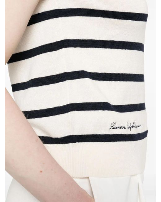 Ralph Lauren ストライプ Tシャツ White