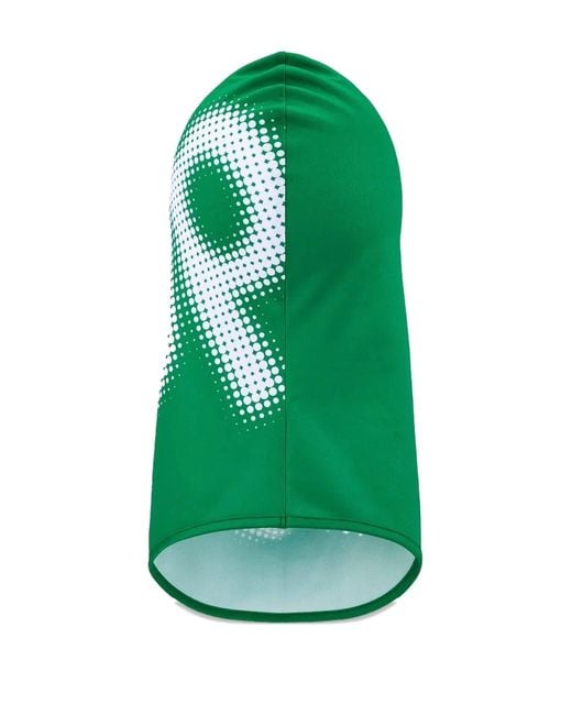 Supreme Green Halftone Balaclava for men