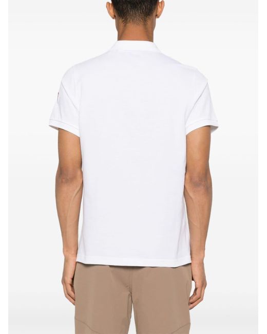 Rossignol Poloshirt mit Logo-Streifen in White für Herren