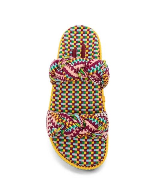 Amambaih Pink Daniela Sandals