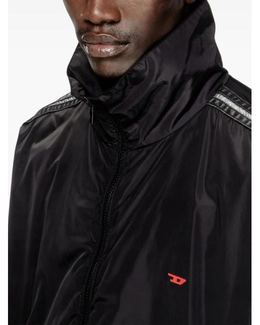 DIESEL Black Jackets for men