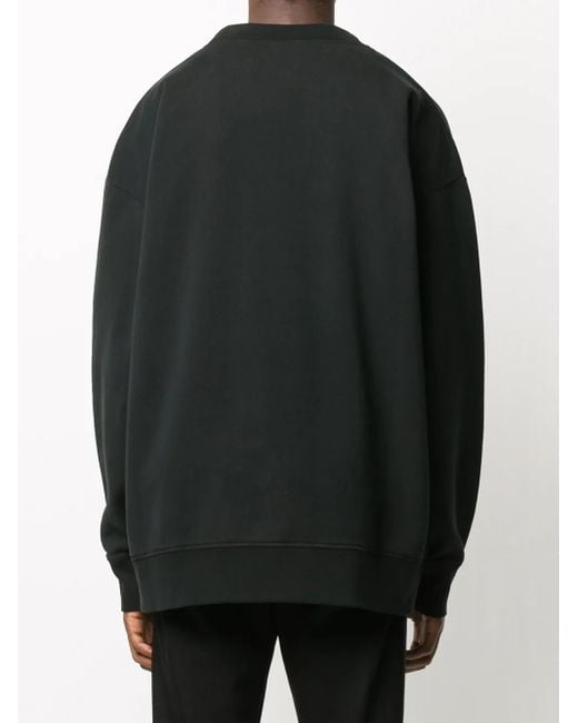 DSquared² Black Printed Sweatshirt for men