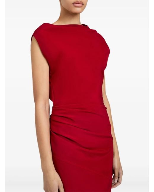 Proenza Schouler Red Tasa Dress