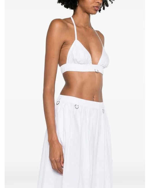 MEDEA White Cotton Bra