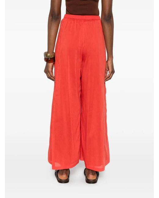 Forte_forte Red Button Trousers