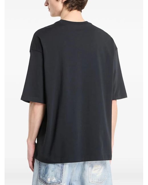 Nike Black Graphic-Print T-Shirt for men