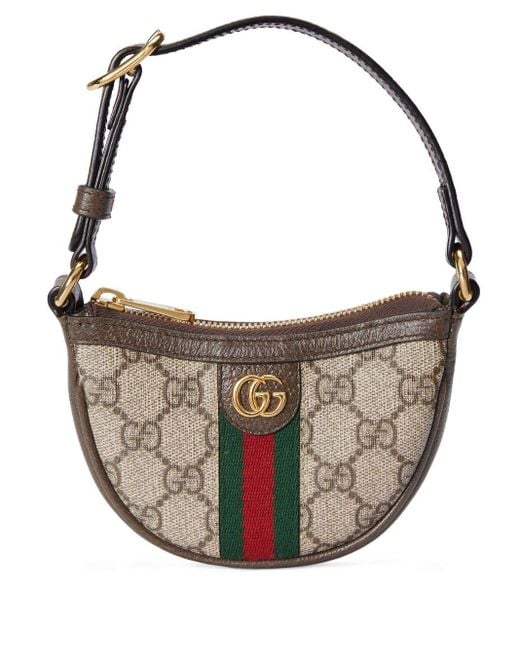 Gucci Ophidia GG Mini-tas in het Gray