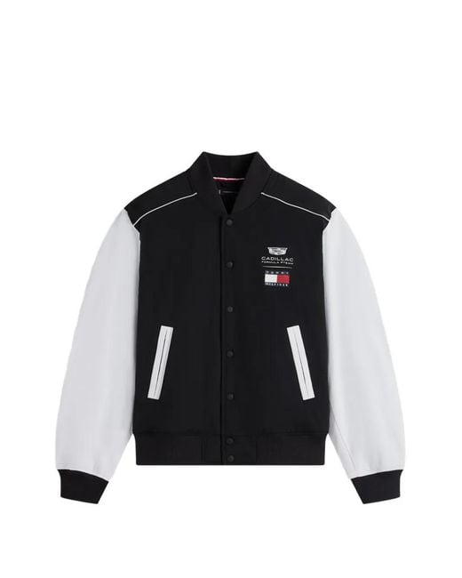 Tommy Hilfiger Black X Cadillac Formula 1 Team Bomber Jacket