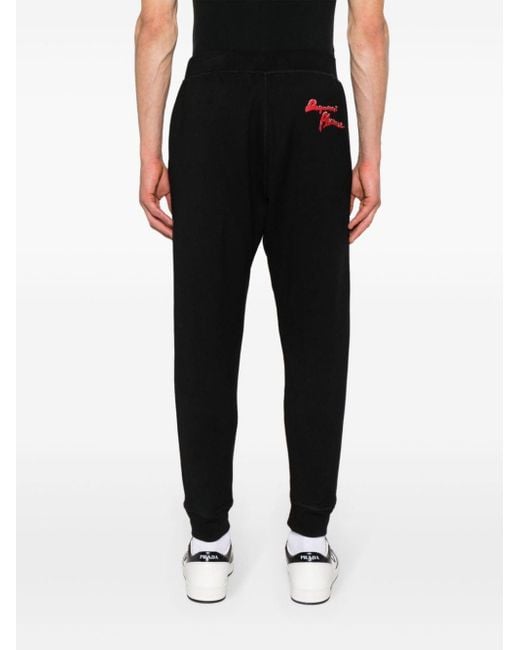 Pantalon de jogging Dean en coton à logo DSquared² pour homme en coloris Black