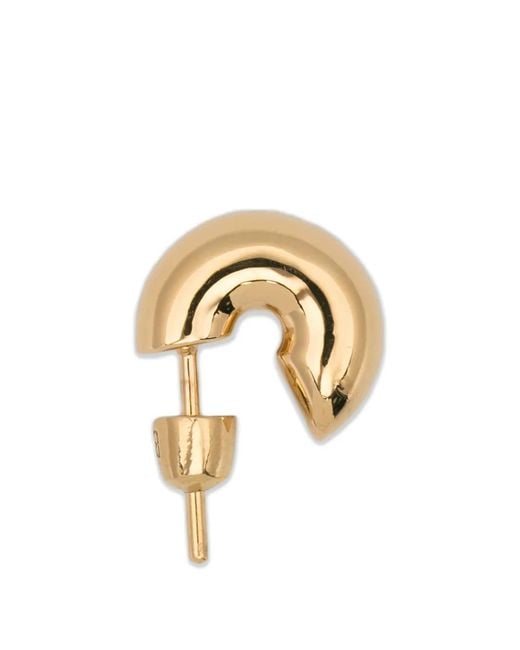 Maria Black Metallic Prima Small Hoop Earring