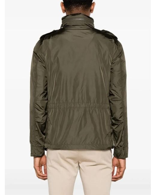 Aspesi Green Minifield Hooded Jacket for men