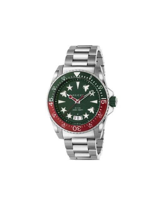 Gucci White Dive 40Mm
