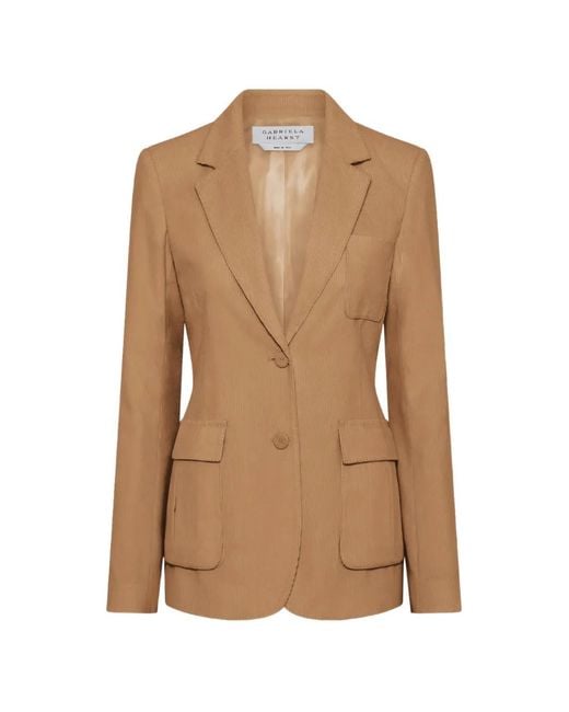 Gabriela Hearst Natural Louisa Blazer