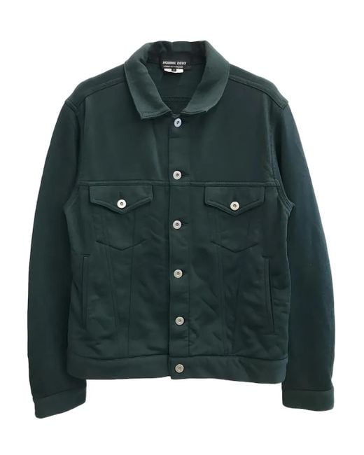 Comme des Garçons Green Button Jacket for men