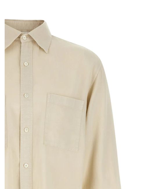 Cellar Door White Paul Button-Down Shirt for men