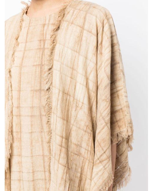 Bambah Natural Linen Two-piece Kaftan Dress