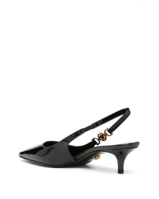 Versace Black Heels
