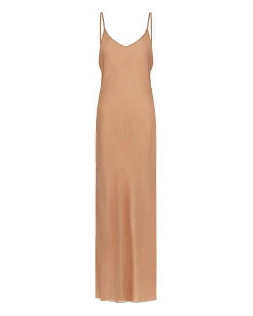 Roberto Cavalli White Sleeveless Maxi Dress