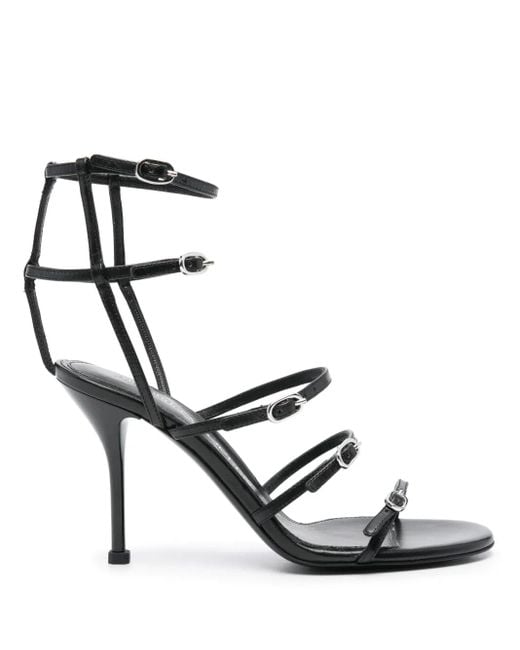 McQueen Black Sandals