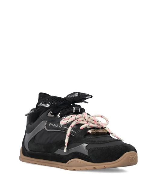 Pinko Black Flat Shoes