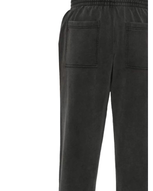 Represent Gray Logo Track Pants for men