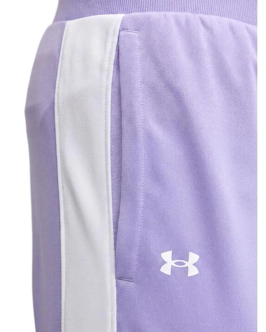 Under Armour Purple Stripe-Detail Tracksuit