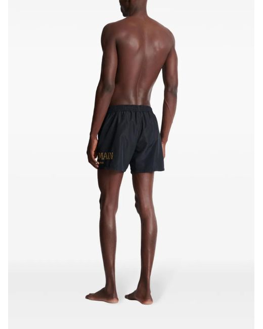 Balmain Black Swimsuit for men