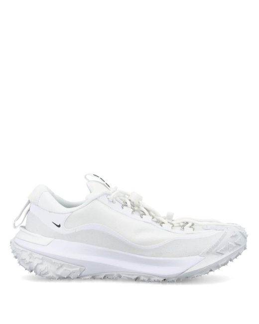 Comme des Garçons White X Nike Acg Mountain Fly 2 Low Sneakers - Unisex - Fabric/leather/rubber