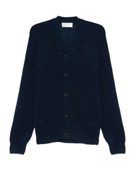 Universal Works Wollen Vest in het Blue voor heren