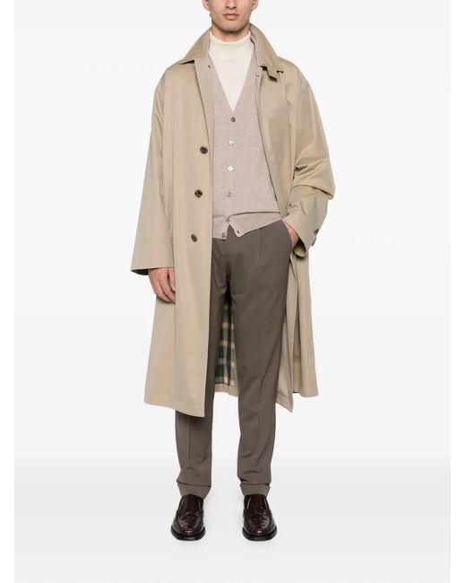 GIUUNO Natural Buttoned Cardigan for men