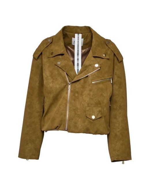 S.W.O.R.D Green Veste De Moto À Fermeture Zippée