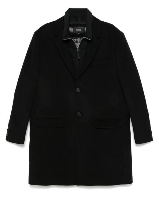 Mackage Black Skai Coat for men